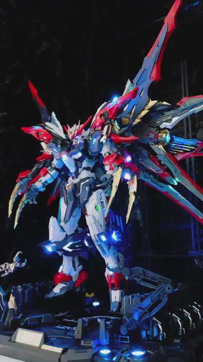 [Light/Color customization] Infinity Nova Nemesis Goddess 1/100 Scale Model Kit Light-up Assembled Version