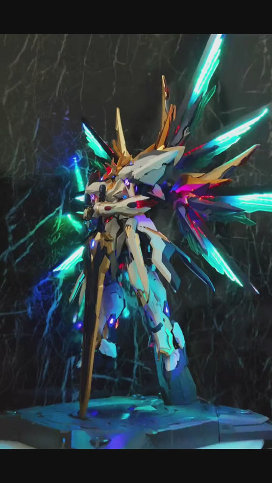 [Light/Color customization] Going Shine Toys EMP-01 Yuanling Huangdi & MC-01 Yinglong 1/72 Scale Model Kit Light-up Assembled Version