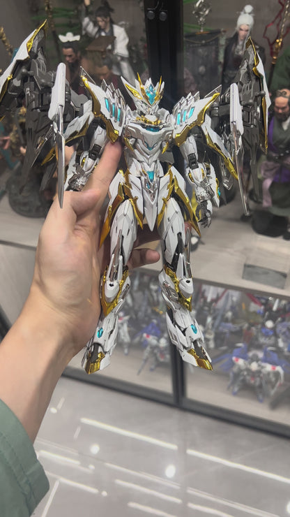 [Custom Electroplating] Legend of Star General MNP-XH12A Gan Jiang (Titanium white color scheme) Model Kit