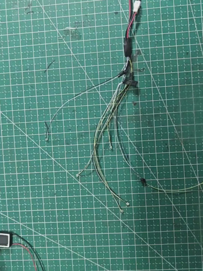 [Lighting kit materials] Pre-assembled lighting unit PGU RX-93 nu Gundam DIY Lighting Kit